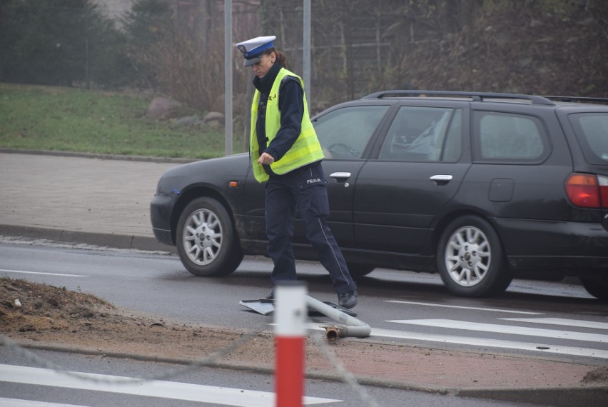 Kobieta kierująca fiatem prawdopodobnie straciła panowanie...