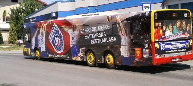 Taki autobus wyjechał w środę na ulice Kielc.