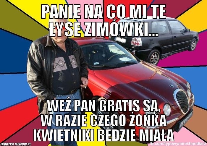 Typowy Mirek [MEM] handlarz aut podbija internet! [NAJLEPSZE ZDJĘCIA]