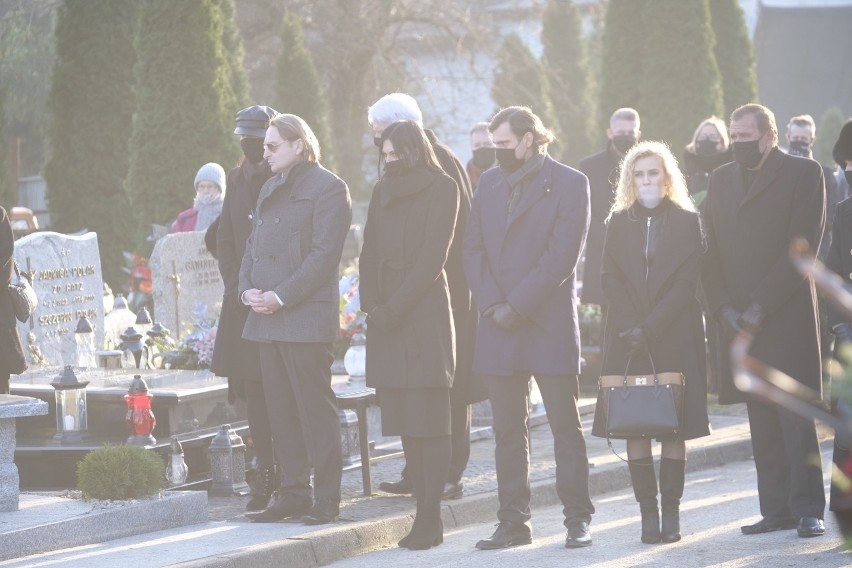 Rodzina i przyjaciele pożegnali Ryszarda Karkosika. Spoczął w rodzinnym grobowcu