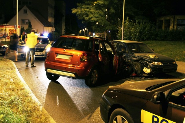 Polica zabezpieczyła miejsce zdarzenia,