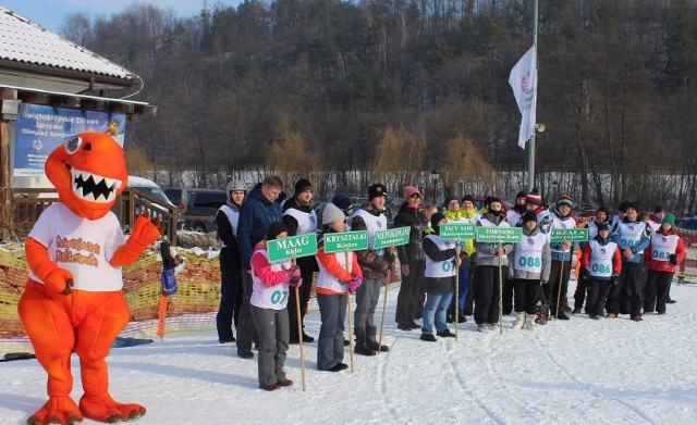 Świętokrzyski Mityng Narciarstwa Alpejskiego Olimpiad Specjalnych w Bałtowie.