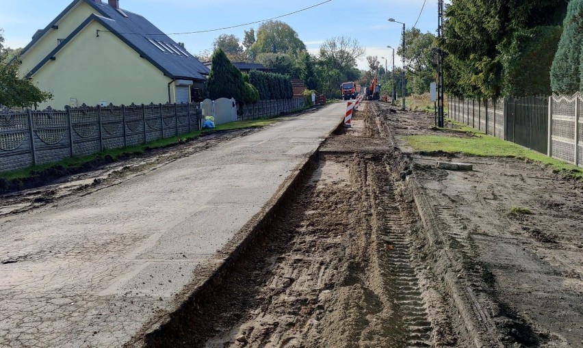 Ulica Letnia remontowana jest na odcinku 2 kilometrów. W...