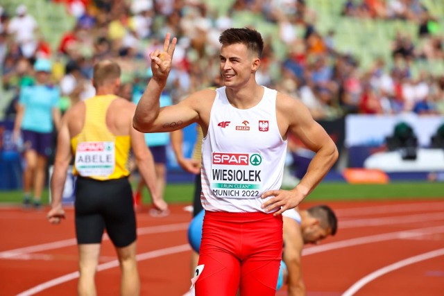 Paweł Wiesiołek wciąż ma realne szansę na medal w dziesięcioboju podczas lekkoatletycznych mistrzostw Europy w Monachium