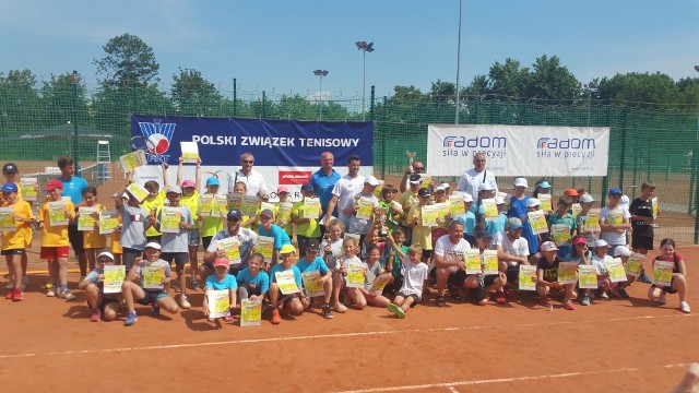 Mali tenisiści 16 czerwca będą grać w Radomiu o mistrzostwo Talentiady