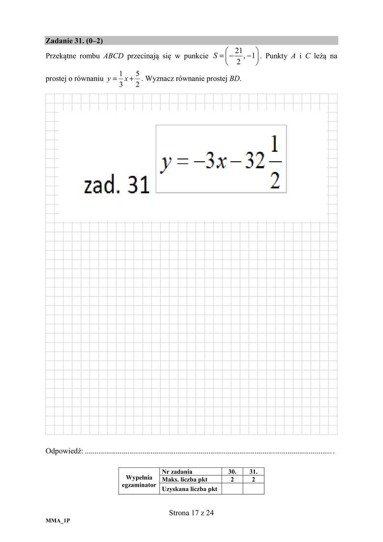 Matura poprawkowa matematyka 2019 - arkusz PDF CKE. Czy...