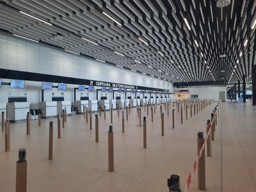 Terminal lotniska w Radomiu jest gotowy do obsługi...