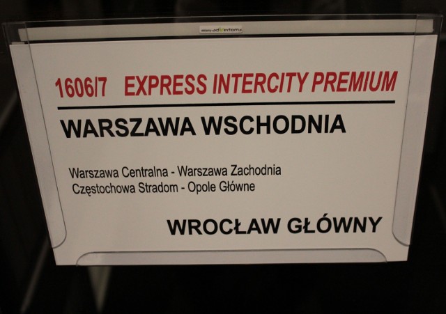 Pendolino na polskich torach. Przejazd pociągu z Warszawy do Wrocławia przez Opole.