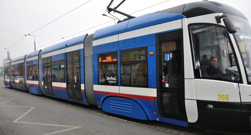 W Grudziądzu testowany jest nowy tramwaj [zdjęcia, wideo]