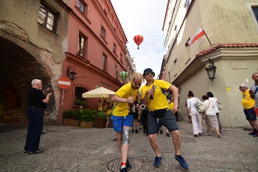 Euro U21 w Lublinie. Kibice Szwecji i Słowacji w drodze na mecz [ZDJĘCIA]