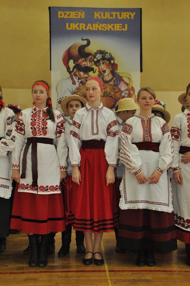 Przed kolegami ze szkoły oraz gośćmi z Ukrainy i Rosji wystąpił zespół Ranok