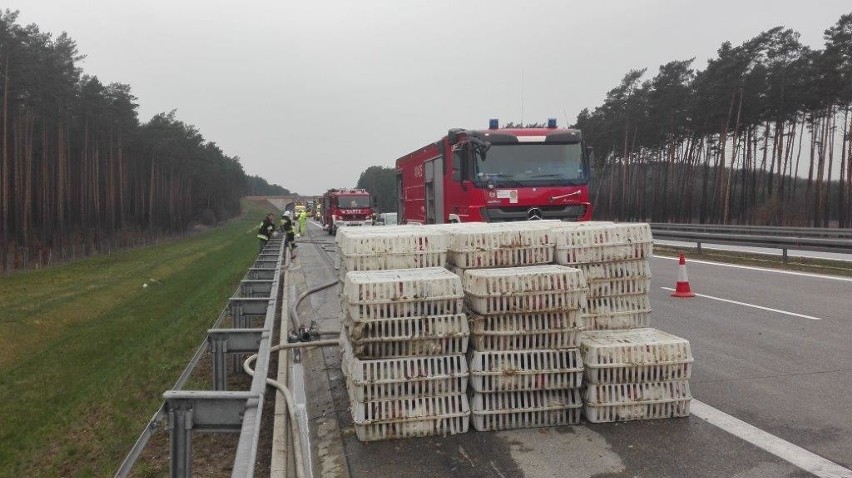 We, wtorek 12 kwietnia rano na autostradzie A2 na wysokości...