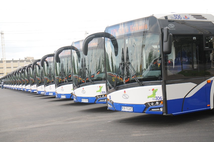 Kraków. Największa w historii dostawa autobusów
