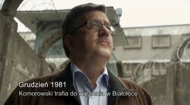 Bronisław Komorowski. Kadr z jego klipu wyborczego.