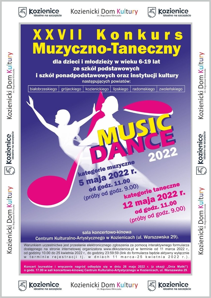 Konkurs Music-Dance w Kozienicach. Właśnie rozpoczęły się zapisy dla mieszkańców sześciu powiatów