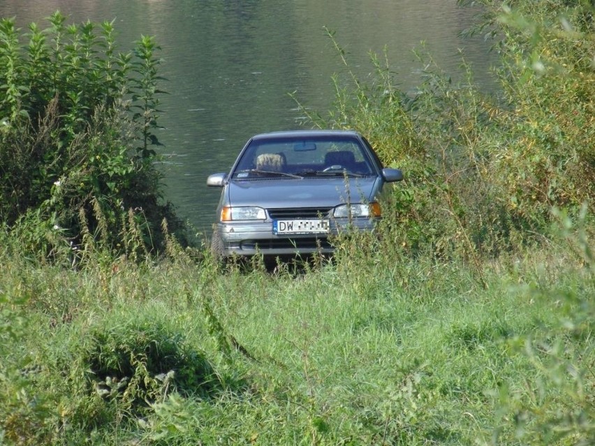 Samochody rozjeżdżają wały na Osobowicach