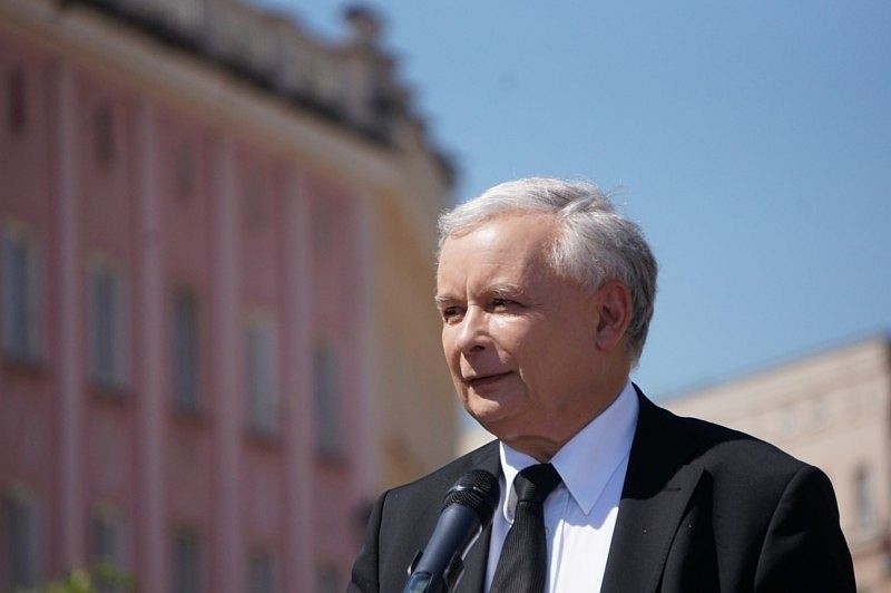 Jarosław Kaczyński, prezes Prawa i Sprawiedliwości...