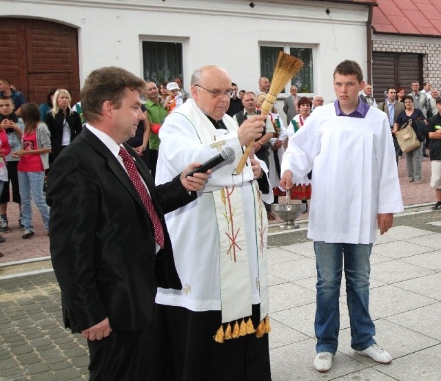 Pierwszy z lewej Stanisław Strąk.