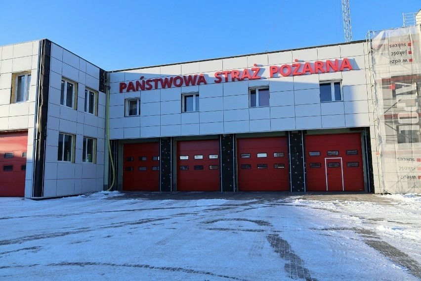 Komenda straży pożarnej w Szczecinku kończy kolejny etap...