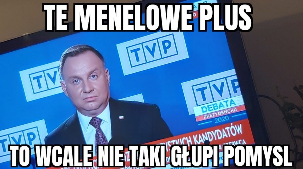 Debata prezydencka: MEMY, że mucha nie siada. Menelowe plus lekiem ...