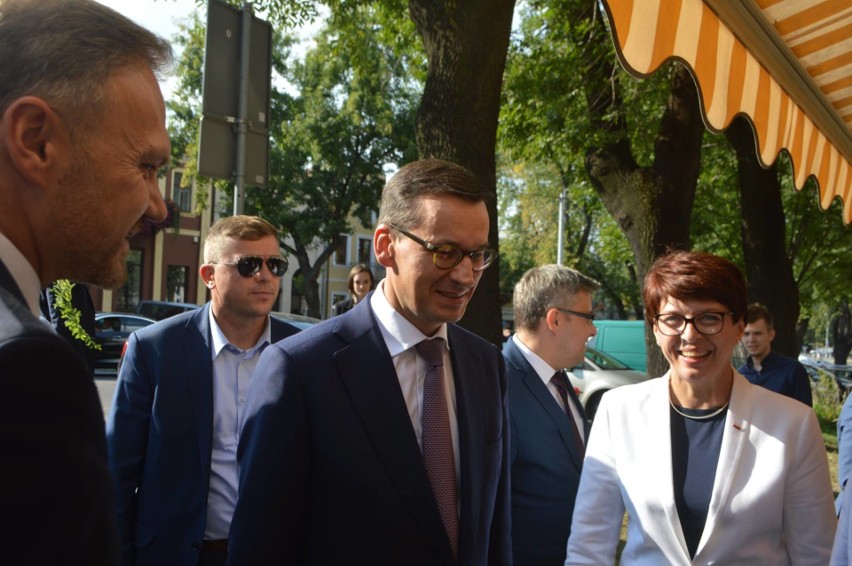 Premier Mateusz Morawiecki odwiedził w czwartek, 6 września...