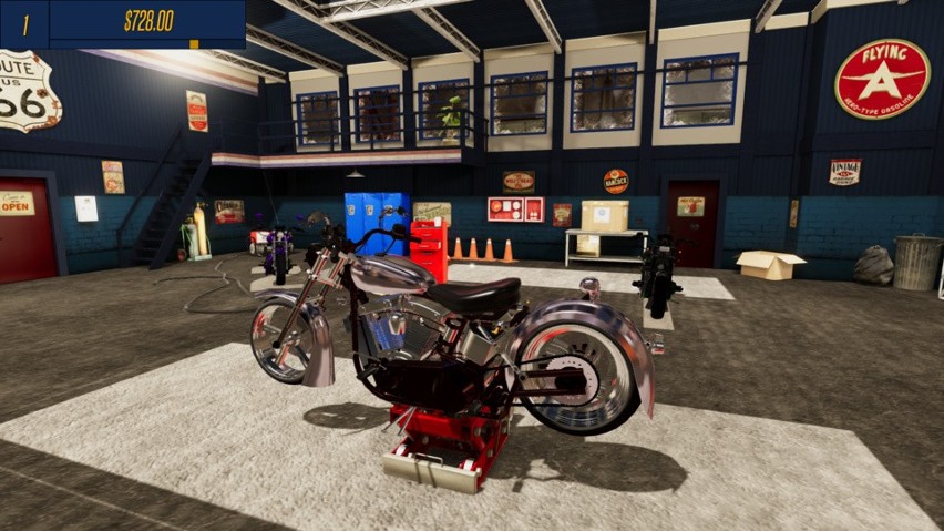 Motorbike Garage Mechanic Simulator...