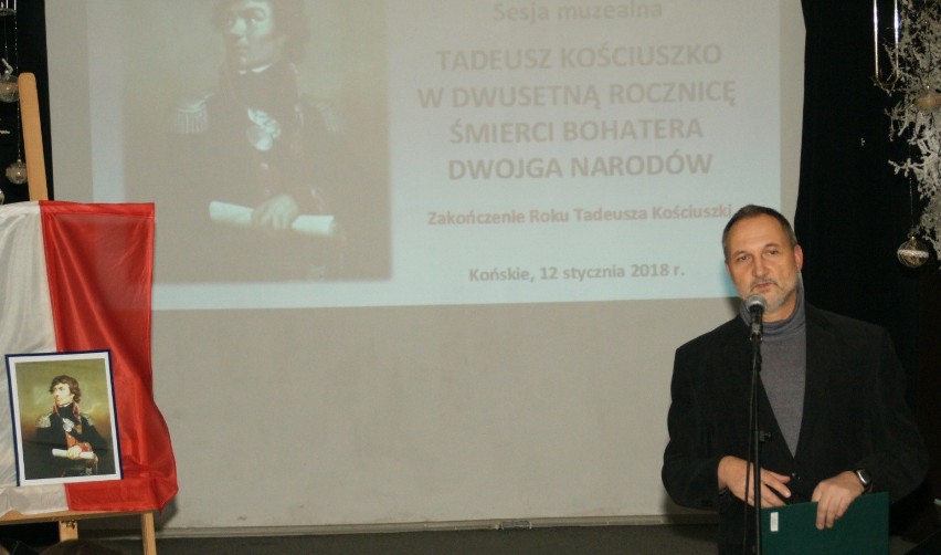 Tadeusz Kościuszko był bohaterem piątkowej sesji Muzeum Regionalnego PTTK w Końskich