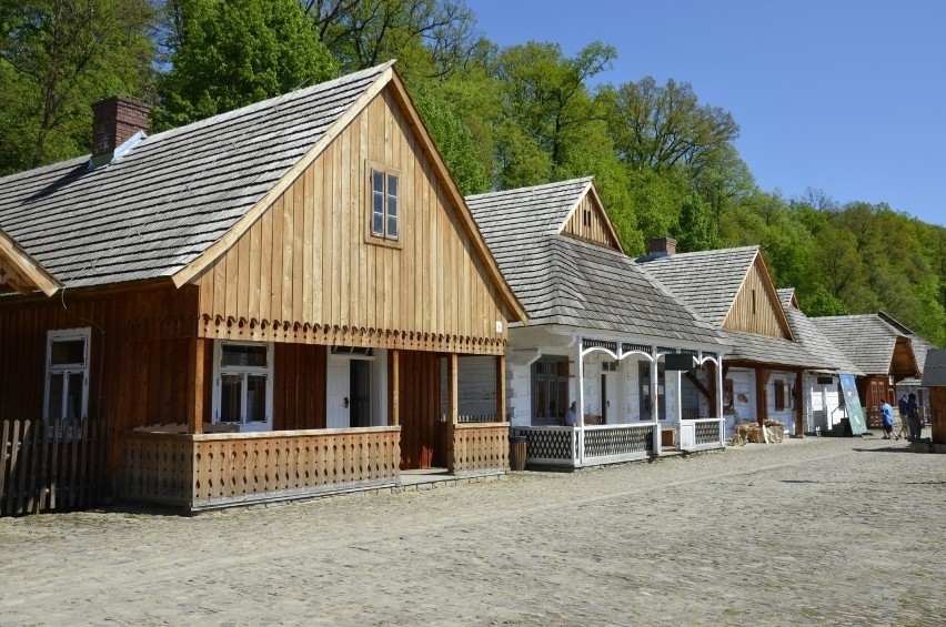 Muzeum Budownictwa Ludowego - Rynek Galicyjski w Sanoku