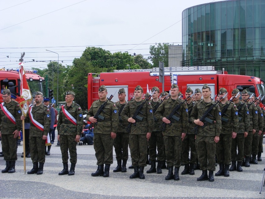 Defilada na Świętym Marcinie w Poznaniu z okazji 135...