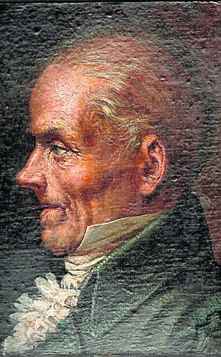 Portret Tadeusza Kościuszki w podeszłym wieku. Malował Stefan Kozakiewicz, 1867 r.