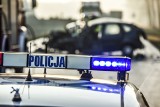 Zderzenie radiowozu z autem osobowym w Bydgoszczy. Jedna osoba zabrana do szpitala