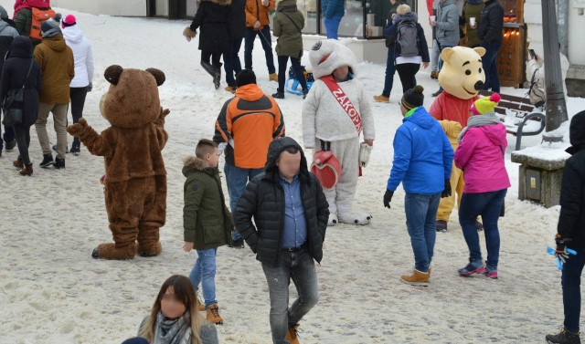 Przebierańcy na Krupówkach