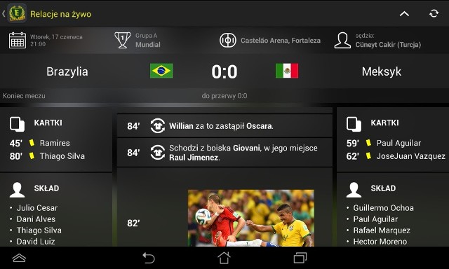 Nowa aplikacja Ekstraklasa.net LIVE! na tablety z systemem Android