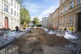 Rozpoczął się kolejny etap prac remontowych na ulicy Armii Krajowej w Słupsku. Zamknięto skrzyżowanie z ulicą Pobożnego [WIDEO,ZDJĘCIA]