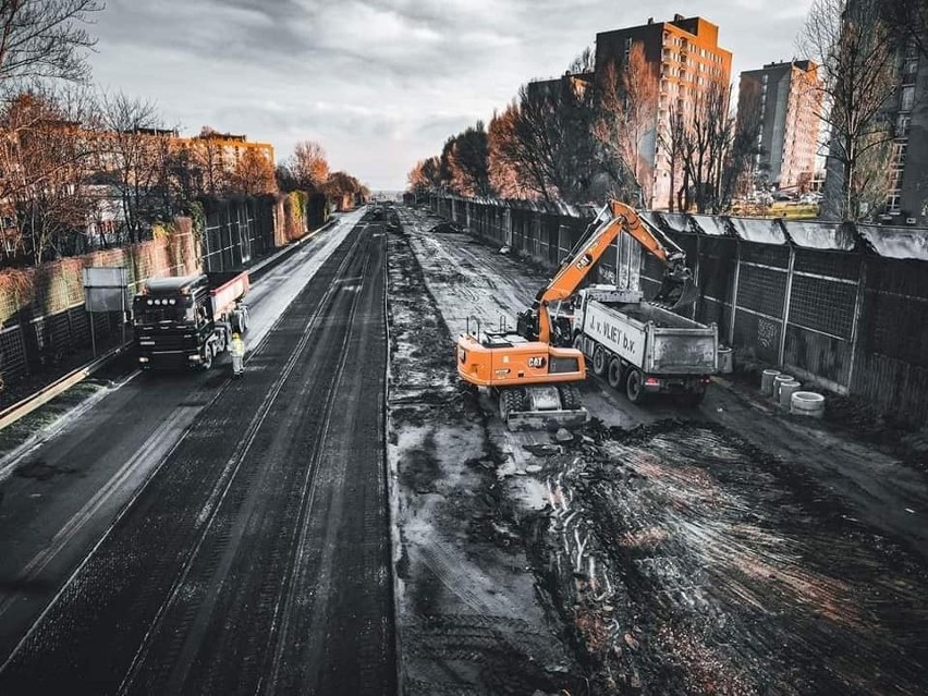 Remont DK91 w Częstochowie. Ważny zjazd został najpierw...