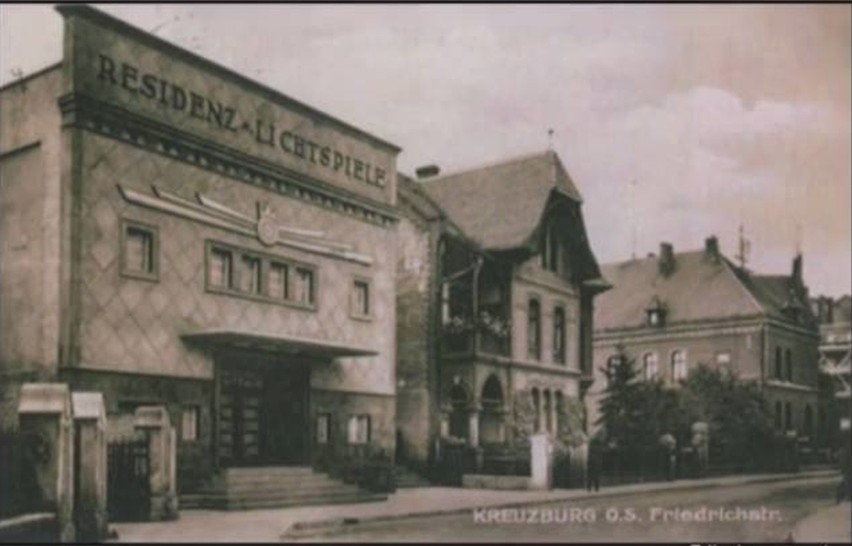 Kino przy ul. Pułaskiego w Kluczborku na przestrzeni lat.