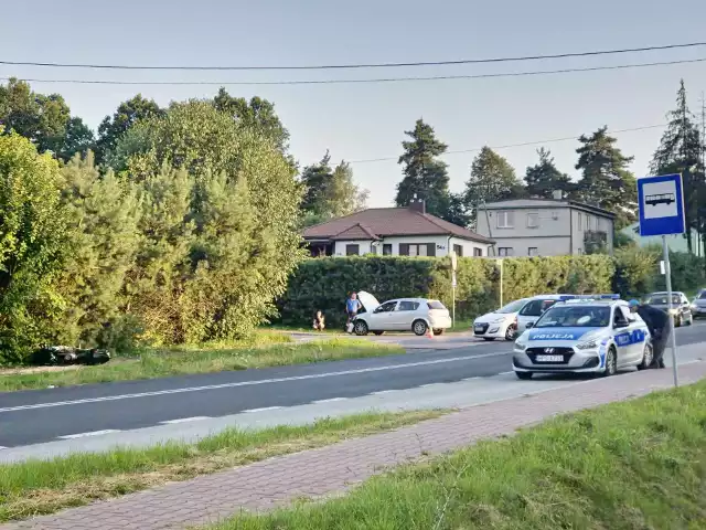 Na miejscu piątkowego wypadku w Sztombergach