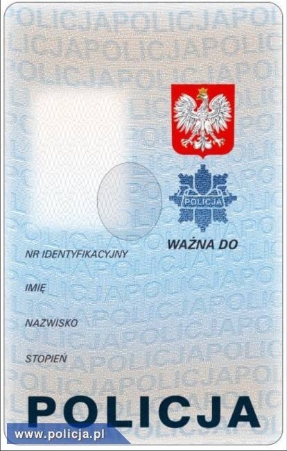 Nowe legitymacje policji mają więcej zabezpieczeń (WZÓR)