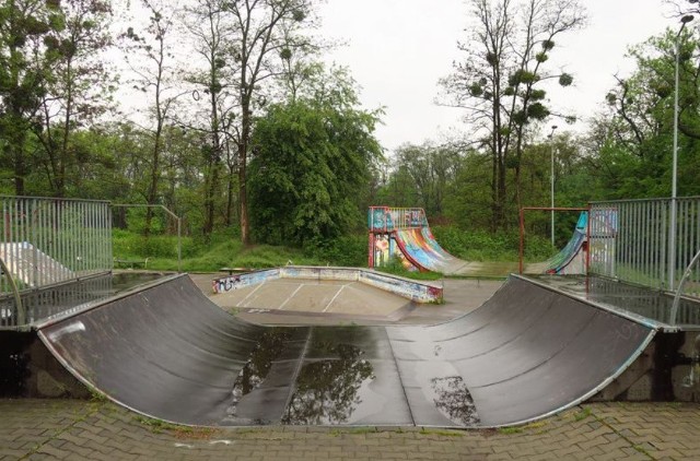 W przeszłości na Wiśniowcu funkcjonował skatepark, lecz ze względów bezpieczeństwa musiał zostać rozebrany.