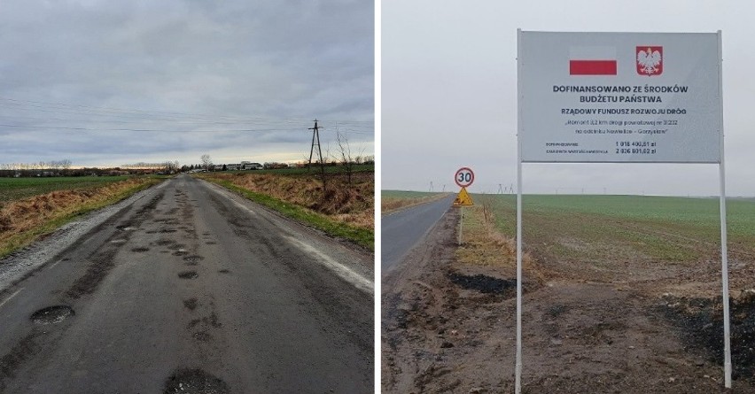 Droga w gminie Trzebiatów za 2 miliony złotych przetrwała tylko dwa miesiące! Mieszkańcy proszą o interwencję