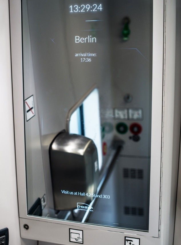 Aplikacje Pesa Smart Travel System w Darcie hitem na InnoTrans w Berlinie! [foto]