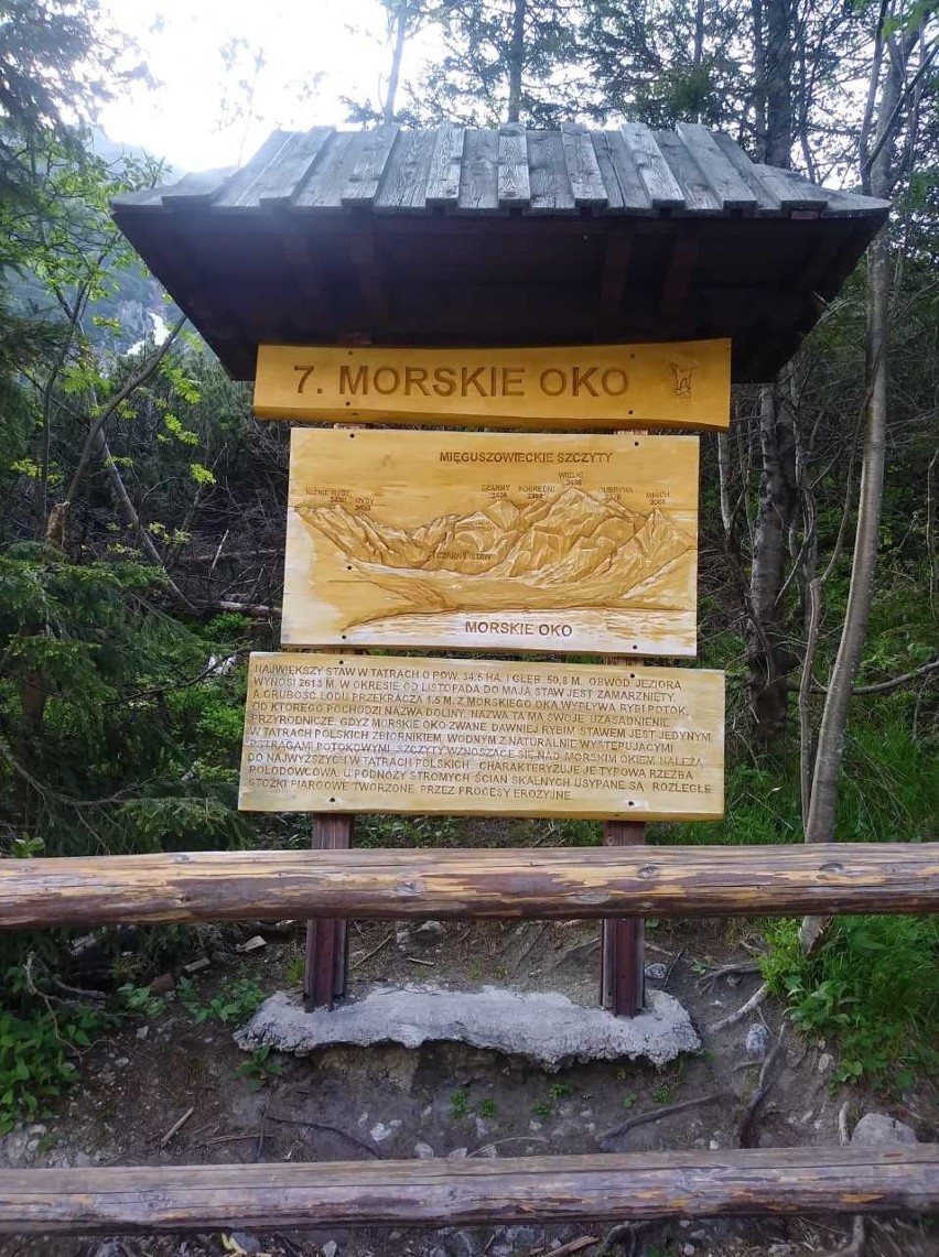 Mateusz Szpręglewski dotarł nad Morskie Oko. Dla chorującego...