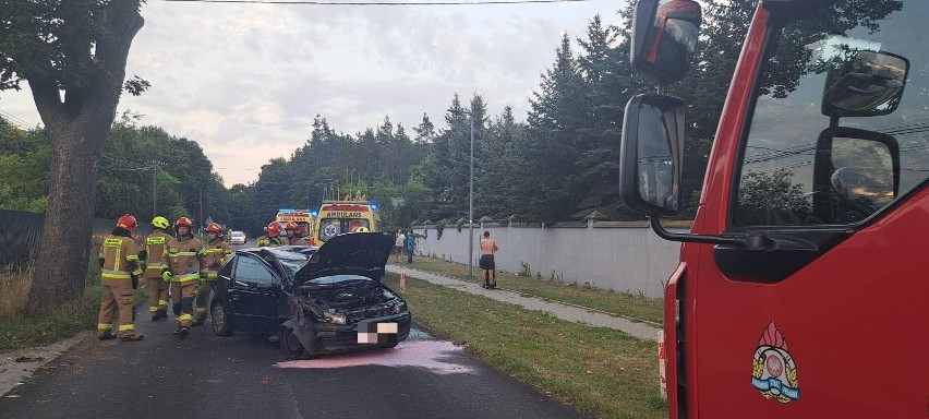 Wypadek przy ulicy Łunawskiej w Chełmnie. Jedna osoba...