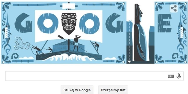 Thor Heyerdahl bohaterem dnia w Google Doodle w 100. rocznicę urodzin