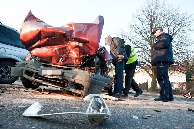 Wypadek na alei 3 Maja w Słupsku