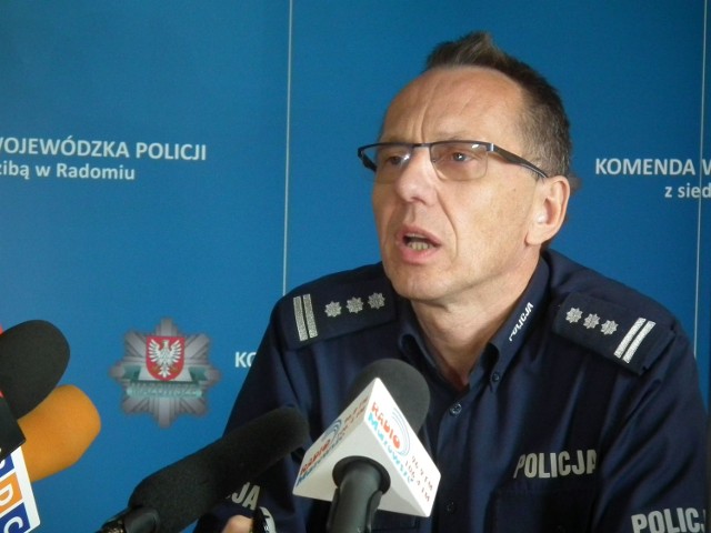 O Mapie Zagrożeń mówił Marek Świszcz, zastępca Komendanta Wojewódzkiego Policji