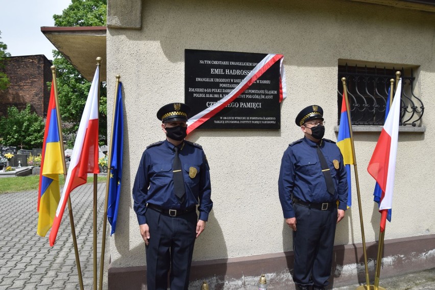 Odsłonięcie tablicy upamiętniającej śp. Emila Hadrosska -...