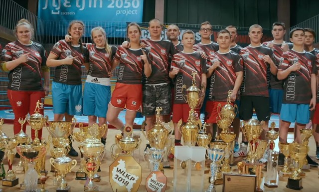 Kadr z filmu Centrum Mistrzostwa Sportowego w Szczecinie.