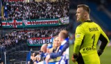 Artur Boruc z kibicami w sektorze gości na meczu Lech Poznań - Legia Warszawa. Tylko to mu zostało?