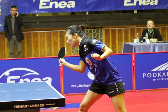 Han Ying wygrała dla tarnobrzeskiej drużyny dwa pojedynki